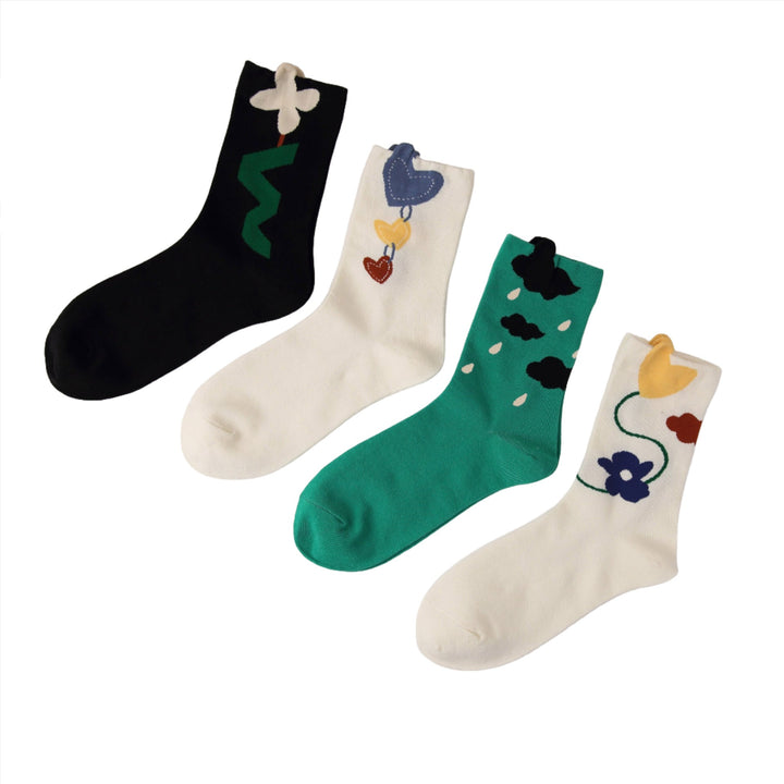 Designed to be fun, these socks are ideal for women who love to infuse a sense of daydream into their wardrobe.