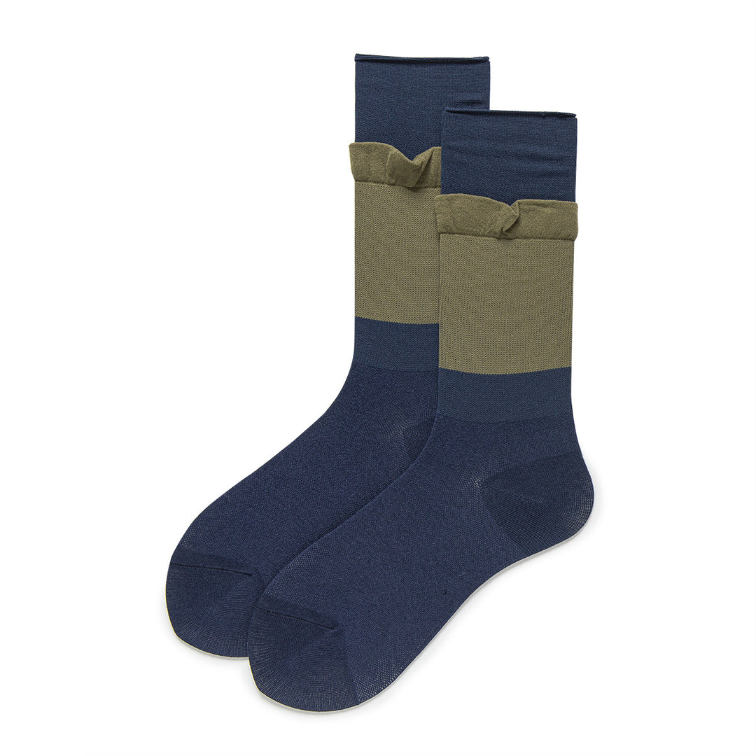 Ruffled Women's Socks in 4 Color Combos