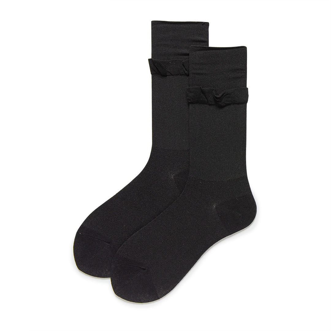 Ruffled Women's Socks in 4 Color Combos