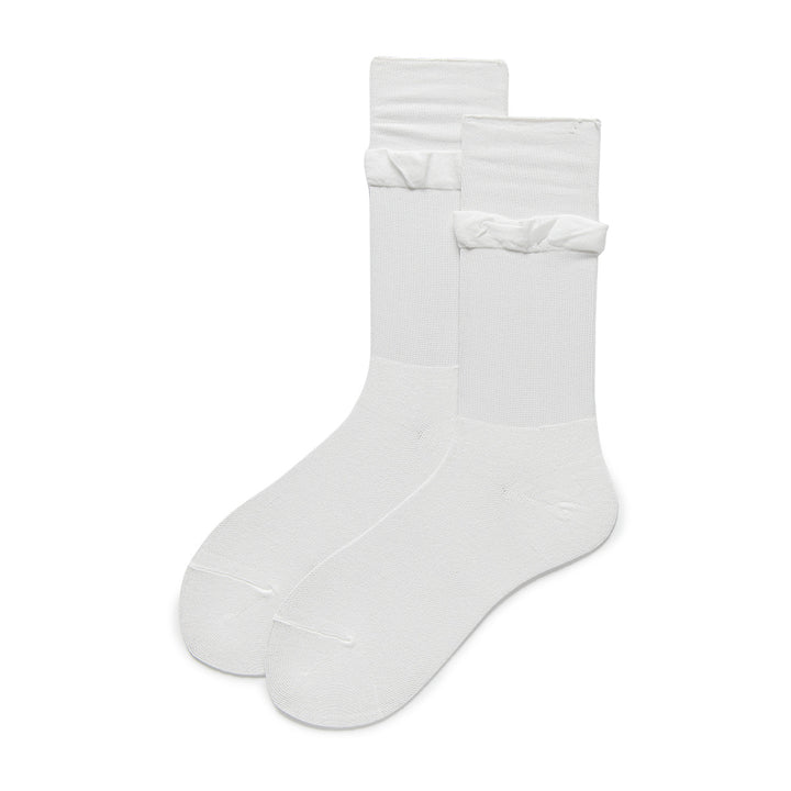 Ruffled Women's Socks in 4 Color Combos