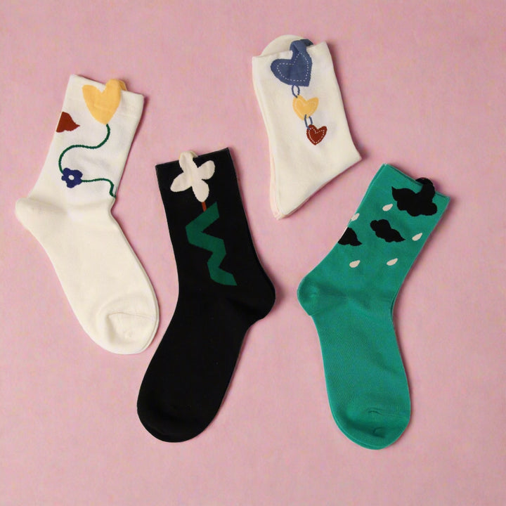 Whether you’re looking to brighten up your look or searching for a unique gift, these novelty socks are a fantastic choice.