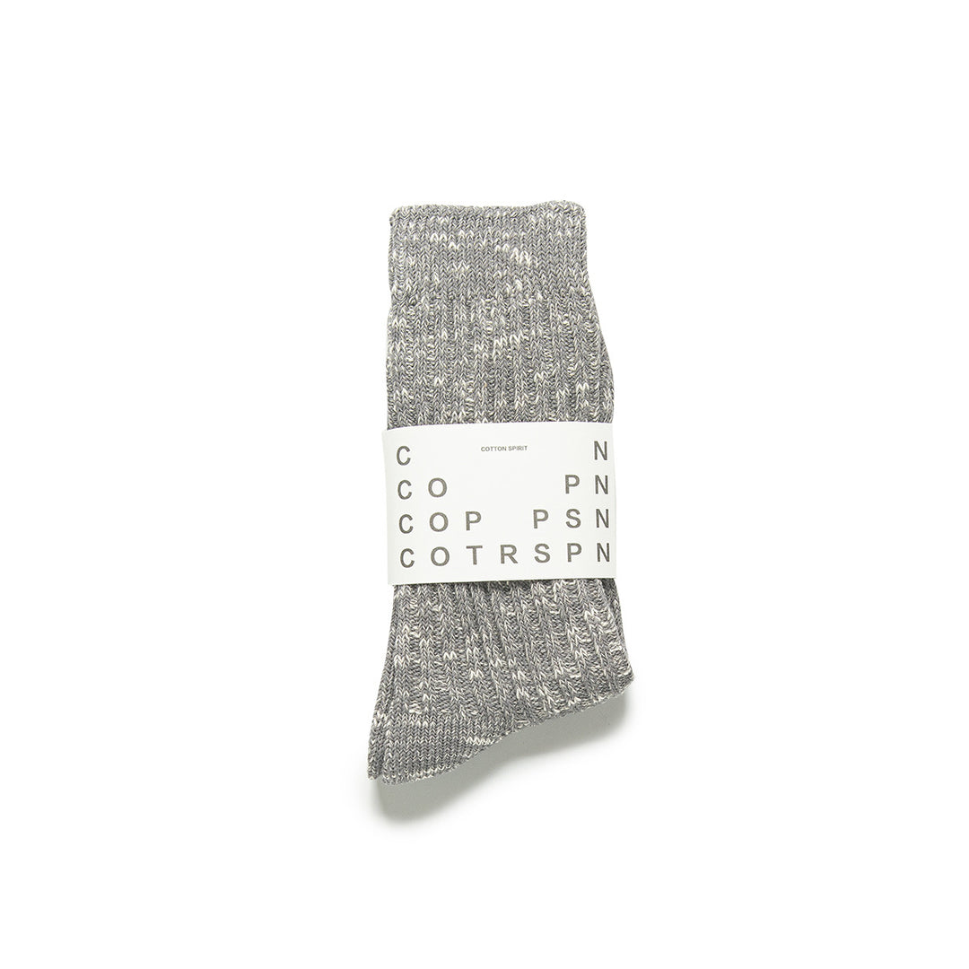 Thick women's socks in light gray