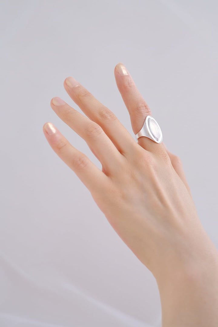 The white agate option exudes purity and light, perfect for adding a touch of ethereal beauty to your look.