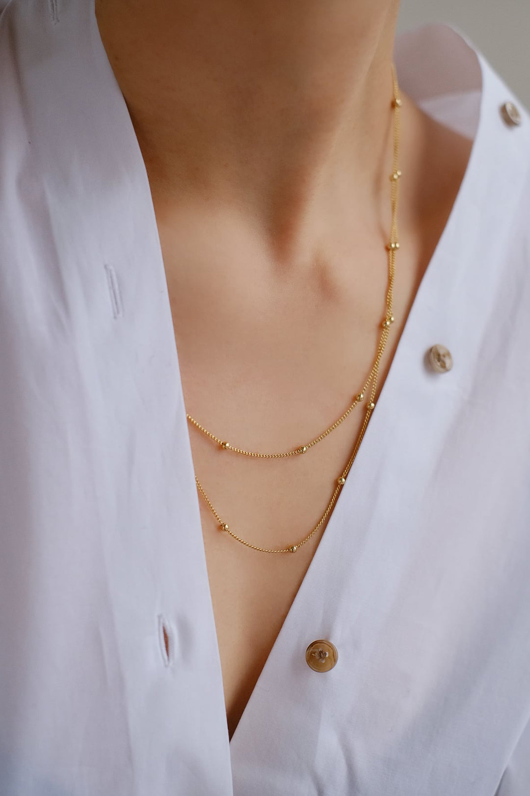 Achieve effortless style with this simple yet chic necklace.