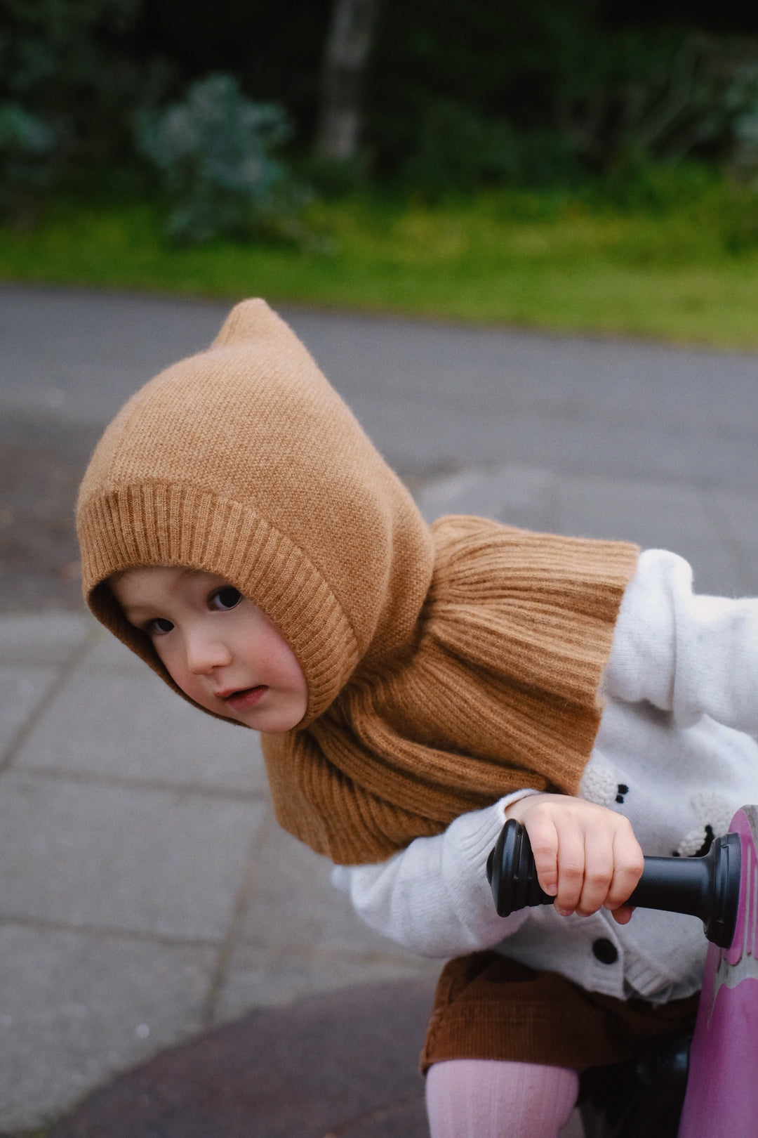 Children's Cashmere Balaclava Hat - Little Riding Hood