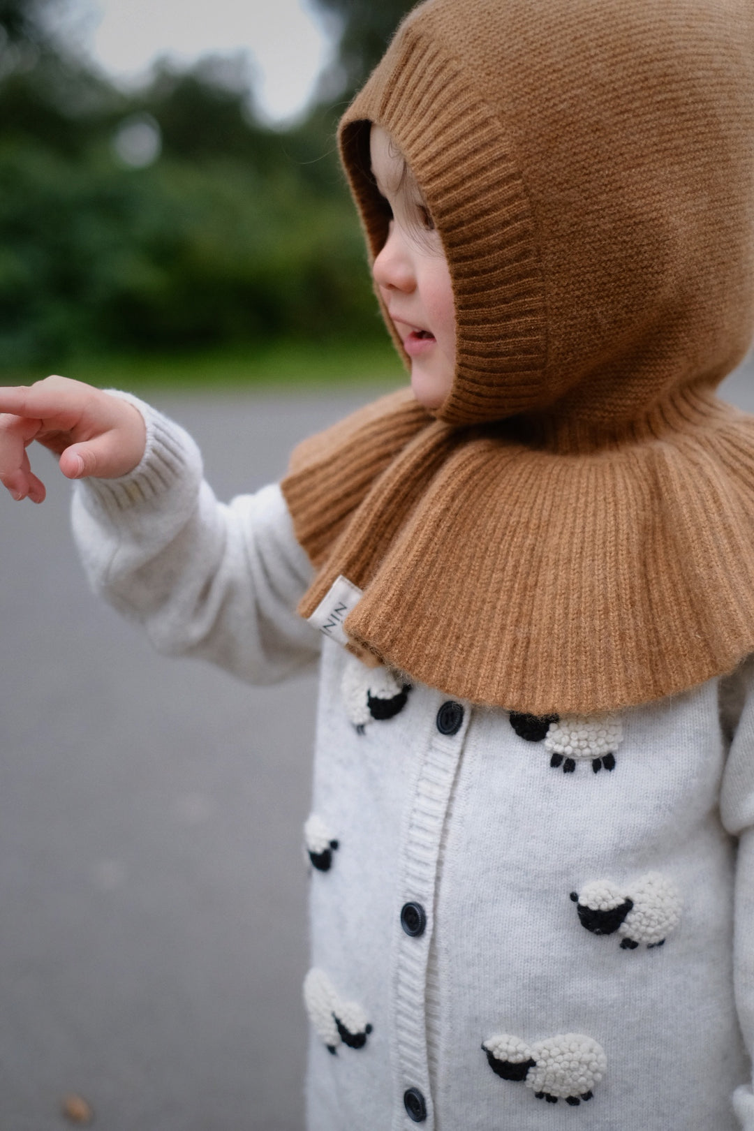 Children's Cashmere Cardigan - Little Sheep