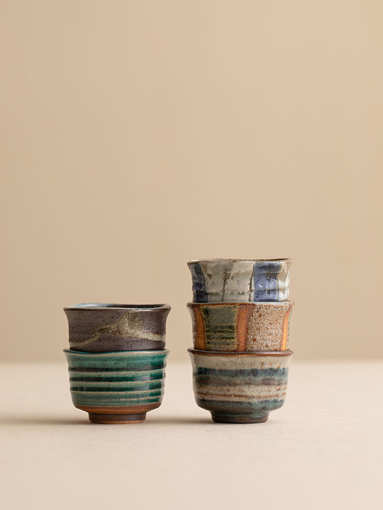 Each cup is handmade by a Japanese artisan.