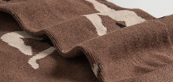 Details of these high-quality cotton blend socks